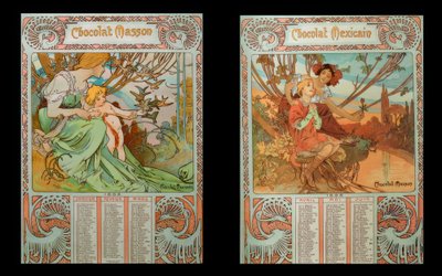 Masson chokolade af Alphonse Mucha