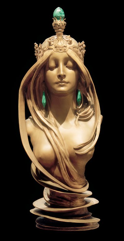 Naturen af Alphonse Mucha