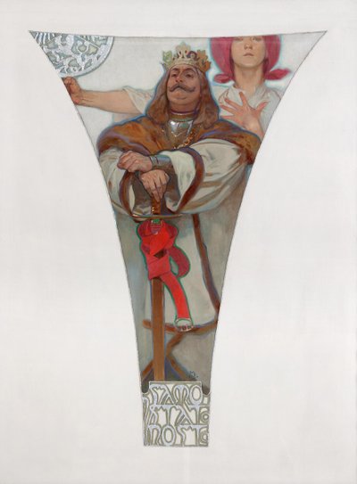 George af Podebrady, 1911 af Alphonse Mucha