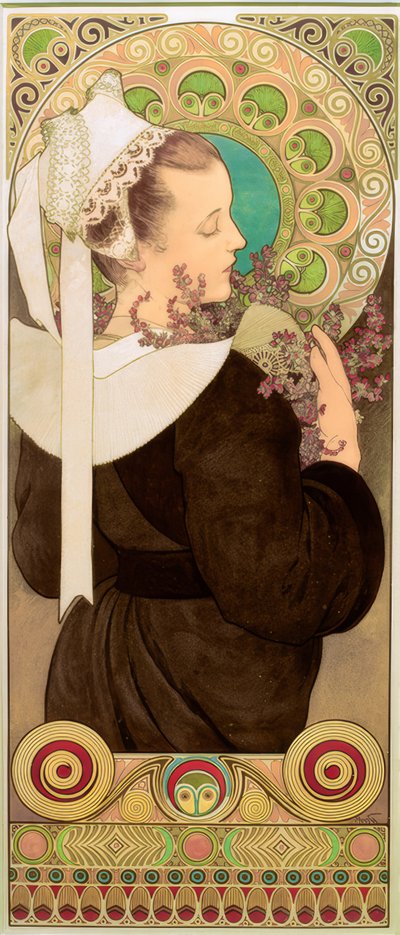Heidekraut af Alphonse Mucha