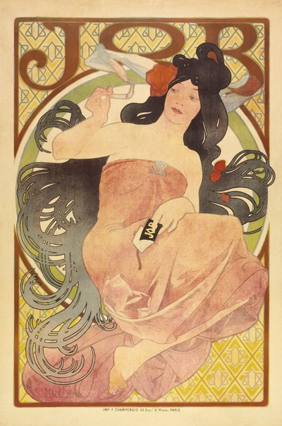 Job, ca. 1897-98 af Alphonse Mucha