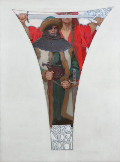 John Zizka, 1911 af Alphonse Mucha