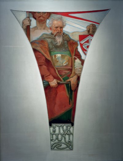 Utilbøjelighed - Jan Rohác fra Dubá af Alphonse Mucha