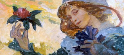 Uden titel, c1880-1930 af Alphonse Mucha