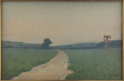 Markvejen om morgenen af Alphonse Osbert