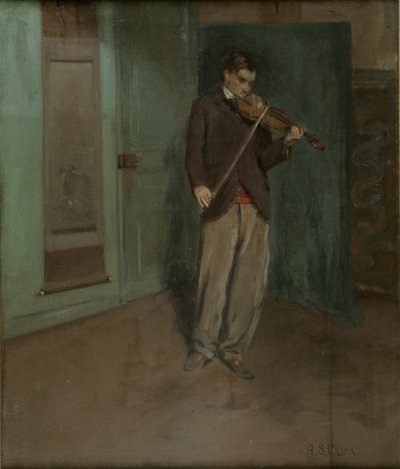 Violinist af Alson Skinner Clark