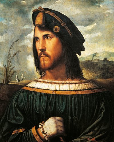 Portræt af Cesare Borgia (Rom af Altobello Melone