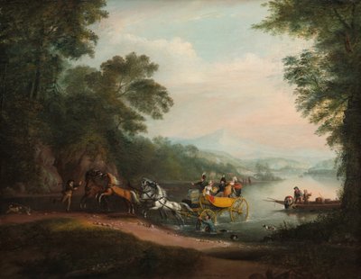 Uheld ved Ford, 1818. af Alvan Fisher