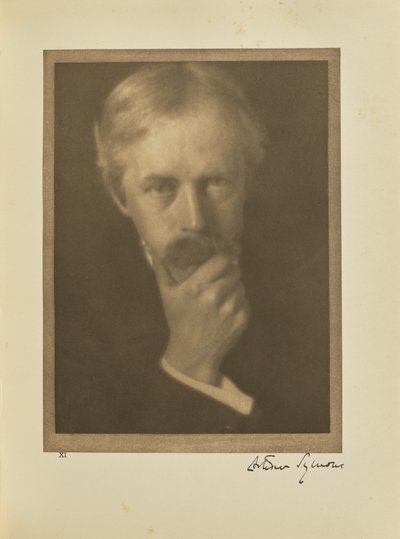 Arthur Symons af Alvin Langdon Coburn
