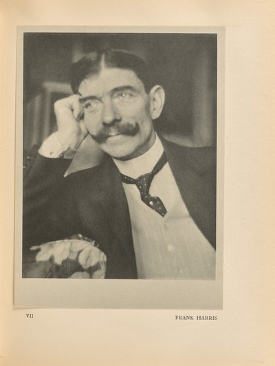 Frank Harris af Alvin Langdon Coburn