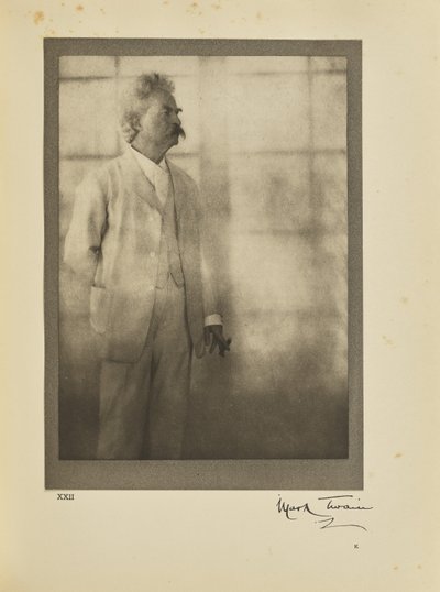 Mark Twain (Samuel Langhorne Clemens) af Alvin Langdon Coburn