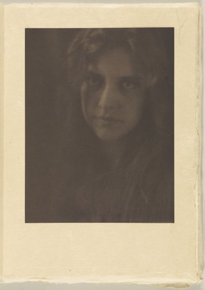 Undersøgelse - Miss R af Alvin Langdon Coburn
