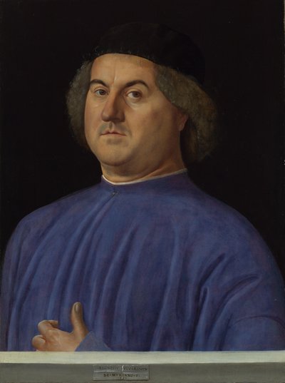 Portræt af en mand, 1497 af Alvise Vivarini