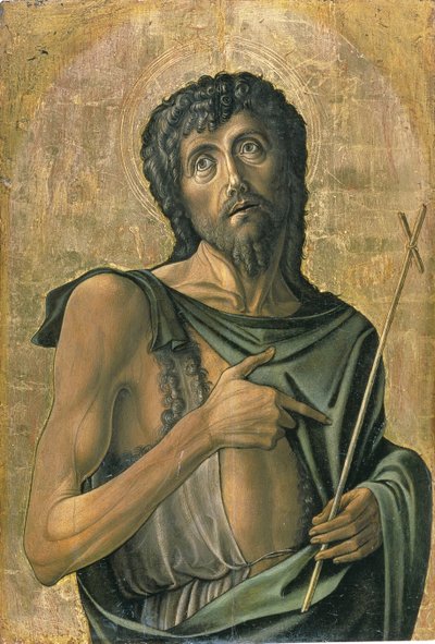 Sankt Johannes Døberen af Alvise Vivarini