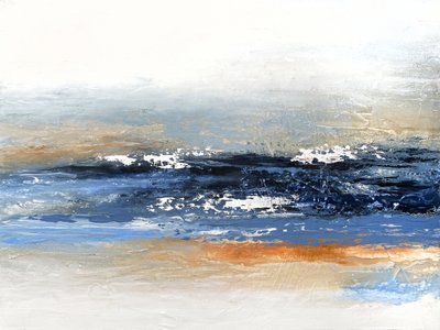 Abstrakte havbølger af Alyson Storms