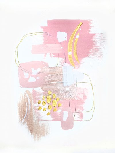 Blush Gold – Abstrakt af Alyson Storms