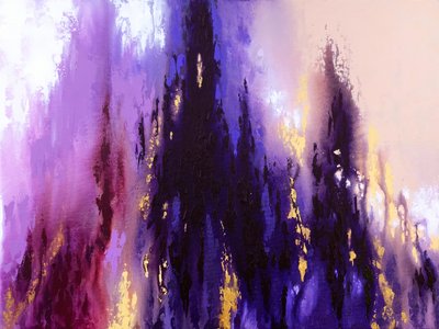 Dyb violet glans af Alyson Storms