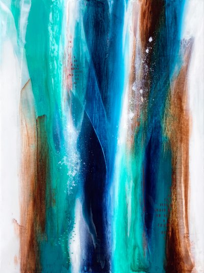 Blå og brune nuancer af Alyson Storms