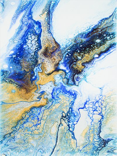 Gyldenblå strøm af Alyson Storms