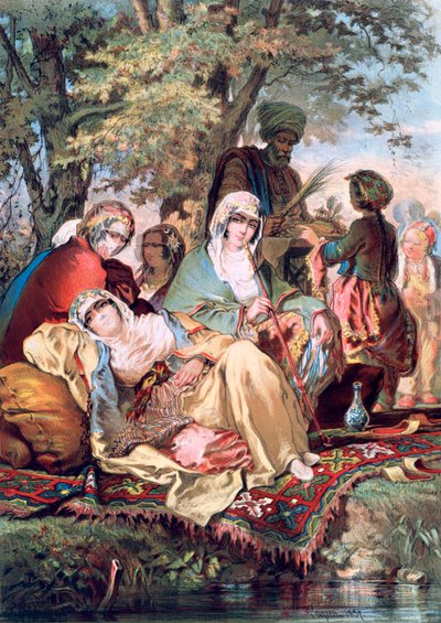 Harim, 1857 af Amadeo Preziosi