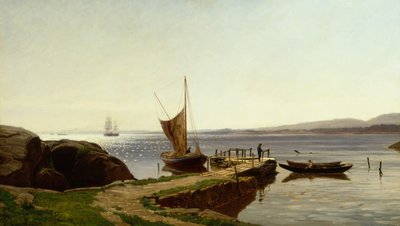 Hvaler mole af Amaldus Nielsen