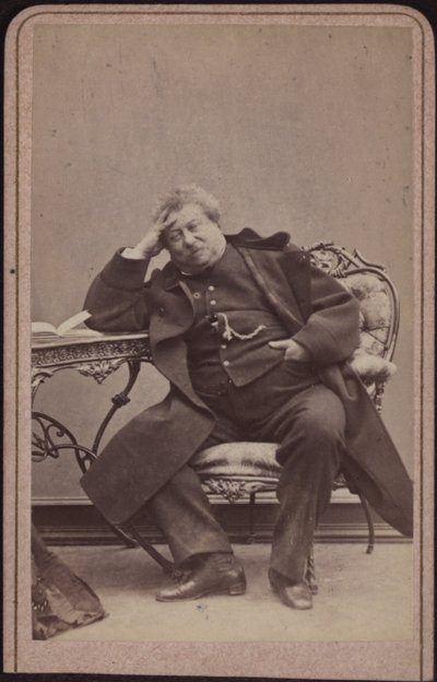 Forfatteren Alexandre Dumas far 1802-1870, ca 1868. af Amand Helm