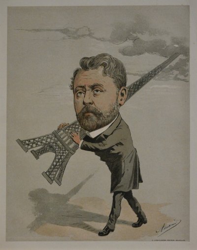 Gustave Eiffel Fra: Århundredets mænd. af Amand Vaché