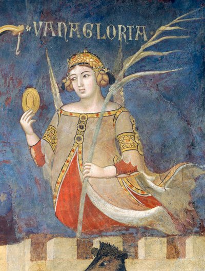 Allegori om dårlig regering, forfængelighed, detaljer fra allegori og virkninger af god og dårlig regering i by og land af Ambrogio Lorenzetti