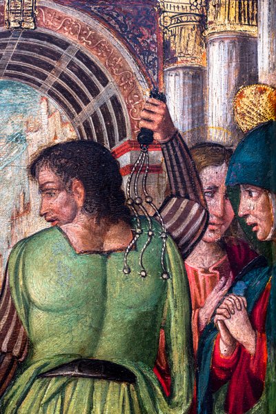 Kristi flagellation af Ambrogio da Fossano (c.1460-1523) (circle of)