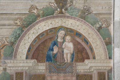 Madonna of the carpet (Madonna of the carpet) af Ambrogio da Fossano (c.1460 1523)