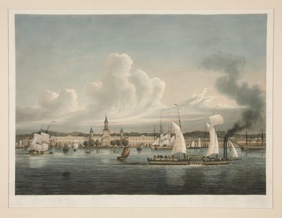 New Orleans af Ambroise Louis Garneray