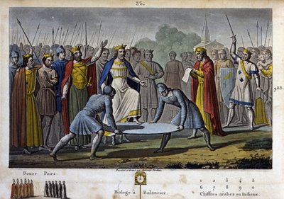 Hugues Capet (v. 941 - 996) blev valgt til konge af Frankrig (i 987), med enstemmig samtykke (hovedsagelig takket være Gerbert d