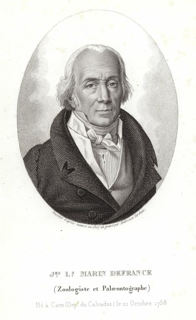 Jacques-Louis Marin fra Frankrig af Ambroise Tardieu