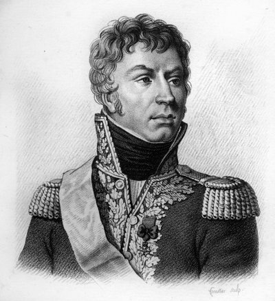 Jean Louis Ebenezer REYNIER (1771-1814) - i "Portrætter af franske generaler efter franskmændenes sejre og erobringer"". Graveret af Ambroise Tardieu i 1818. Stella Collection. af Ambroise Tardieu