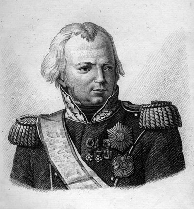 Portræt af Jean Ambroise Baston de Lariboisière af Ambroise Tardieu