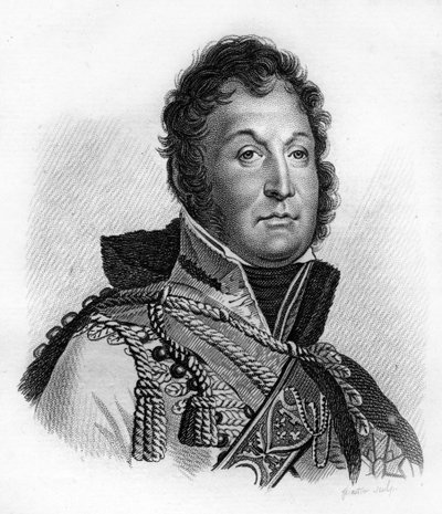 Hertugen af ​​Orléans, som blev Louis Philippe I (1773-1850), franskmændenes konge, - i "Portrætter af franske generaler efter franskmændenes sejre og erobringer"". Graveret af Ambroise Tardieu i 1818. Stella Collection. af Ambroise Tardieu