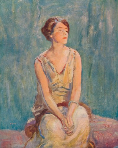 Et portræt, c1922, c1932 af Ambrose McEvoy