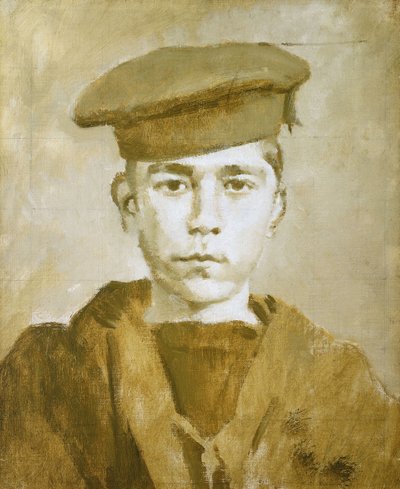 John Travers Cornwell, Dreng 1. klasse (1900-1916), 20. århundrede (olie) af Ambrose McEvoy