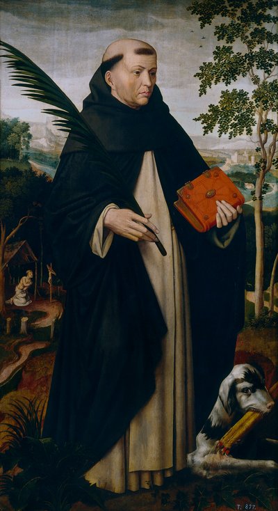 Sankt Dominikus af Guzman af Ambrosius Benson