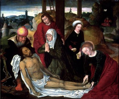 Klagesangen over den døde Kristus af Ambrosius Benson