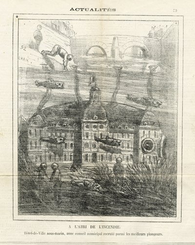 Illustration af Cham (1819-1879) i Le Charivari af Amédée de Noé