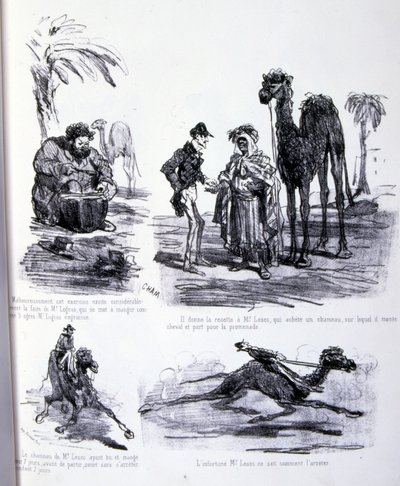 illustration til Kunsten at fede og tabe sig af Amédée de Noé