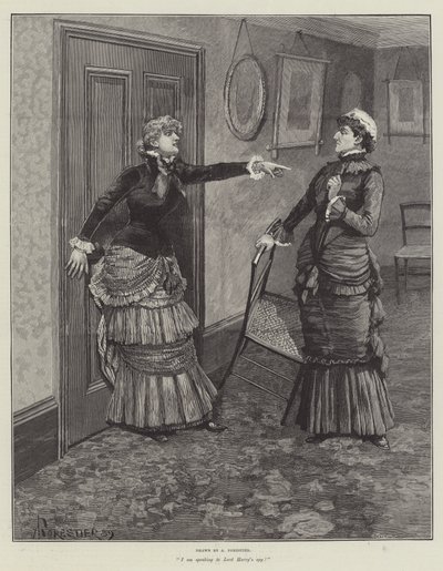 Blind kærlighed, af Wilkie Collins af Amedee Forestier