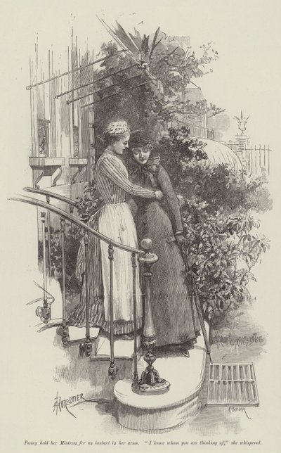 Blind Love, af Wilkie Collins af Amedee Forestier