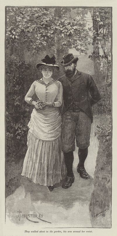 Blind Love, af Wilkie Collins af Amedee Forestier