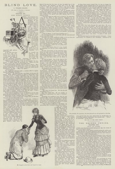 Blind Love, af Wilkie Collins af Amedee Forestier