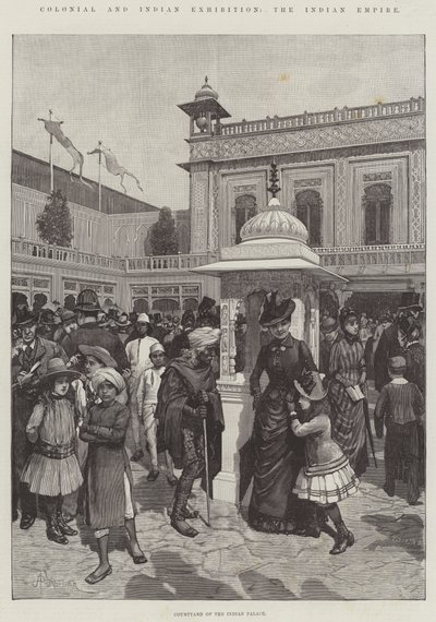 Kolonial og indisk udstilling, det indiske imperium af Amedee Forestier