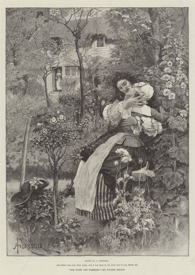For tro og frihed, af Walter Besant af Amedee Forestier