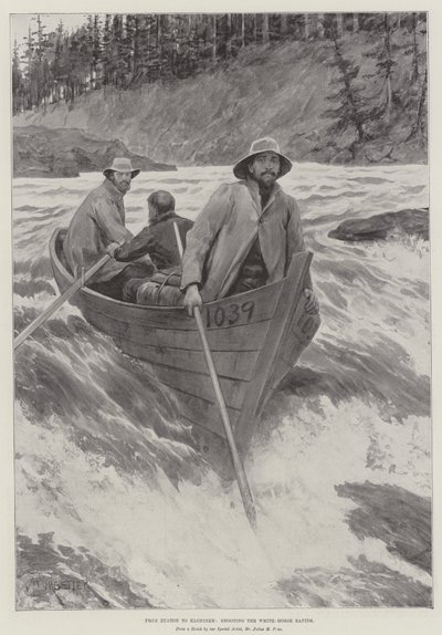 Fra Euston til Klondike, med fotografering i White-Horse Rapids af Amedee Forestier