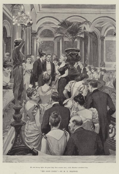 Hans gode fe, af Mary Elizabeth Braddon af Amedee Forestier